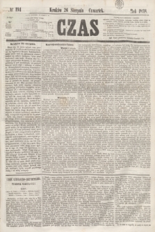 Czas. [R.11], № 194 (26 sierpnia 1858)