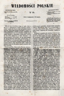Wiadomości Polskie. R. 5, 1858, nr 45