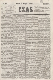 Czas. [R.11], № 198 (31 sierpnia 1858)