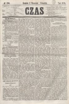 Czas. [R.11], № 200 (2 września 1858)