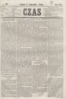 Czas. [R.11], № 225 (2 października 1858) + dod.