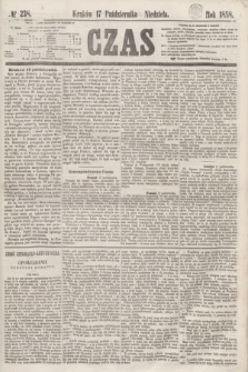 Czas. [R.11], № 238 (17 października 1858)