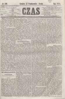 Czas. [R.11], № 246 (27 października 1858)