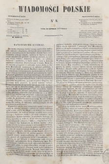 Wiadomości Polskie. R. 6, 1859, nr 8