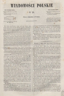Wiadomości Polskie. R. 6, 1859, nr 24