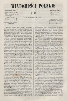 Wiadomości Polskie. R. 6, 1859, nr 32
