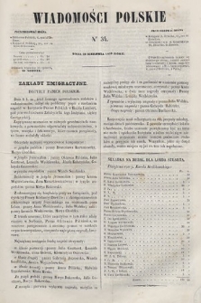 Wiadomości Polskie. R. 6, 1859, nr 34