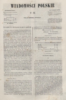 Wiadomości Polskie. R. 6, 1859, nr 35