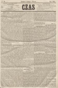 Czas. [R.14], Ner 29 (5 lutego 1861)