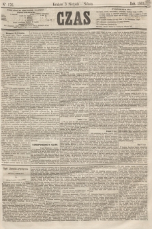 Czas. [R.14], Ner 176 (3 sierpnia 1861)