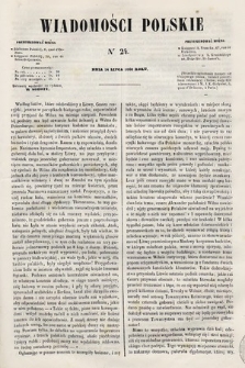 Wiadomości Polskie. R. 7, 1860, nr 24