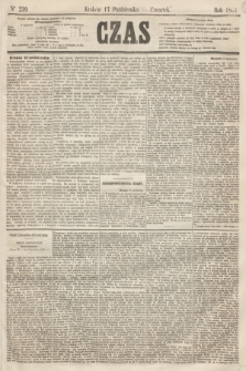 Czas. [R.14], Ner 239 (17 października 1861)