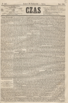 Czas. [R.14], Ner 247 (26 października 1861)