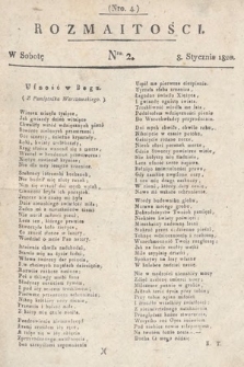 Rozmaitości : oddział literacki Gazety Lwowskiej. 1820, nr 2