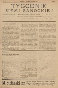 Tygodnik Ziemi Sanockiej. 1911, nr 11