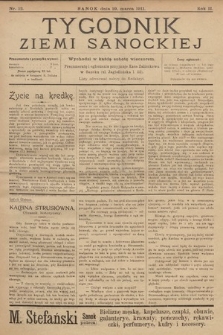 Tygodnik Ziemi Sanockiej. 1911, nr 12