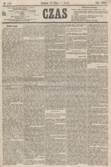 Czas. [R.16], Ner 118 (27 maja 1863)