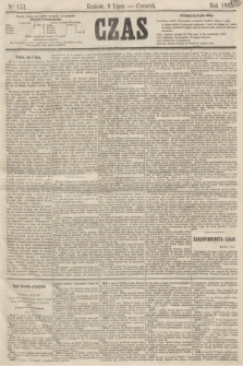 Czas. [R.16], Ner 153 (9 lipca 1863)