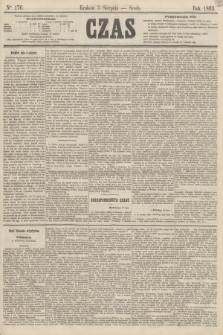 Czas. [R.16], Ner 176 (5 sierpnia 1863)