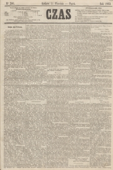 Czas. [R.16], Ner 206 (11 września 1863)