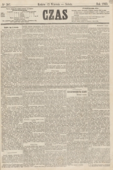 Czas. [R.16], Ner 207 (12 września 1863)