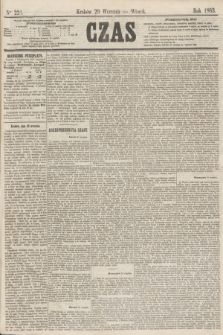 Czas. [R.16], Ner 221 (29 września 1863)