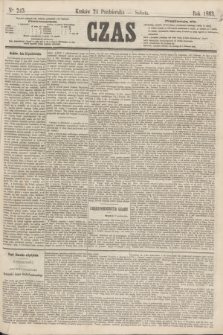 Czas. [R.16], Ner 243 (24 października 1863)