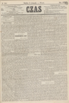 Czas. [R.16], Ner 251 (3 listopada 1863)