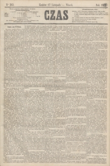 Czas. [R.16], Ner 263 (17 listopada 1863)