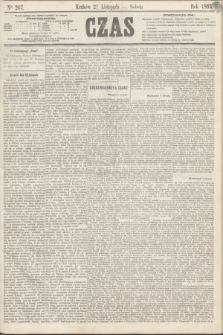 Czas. [R.16], Ner 267 (21 listopada 1863)