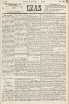 Czas. [R.16], Ner 271 (26 listopada 1863)