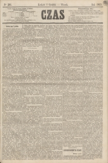 Czas. [R.16], Ner 281 (8 grudnia 1863)