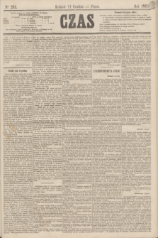 Czas. [R.16], Ner 283 (11 grudnia 1863)