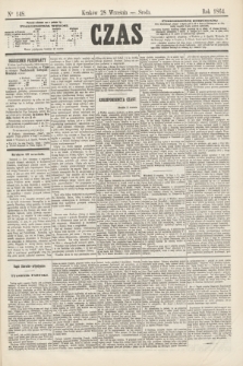 Czas. [R.17], Ner 148 (28 września 1864)