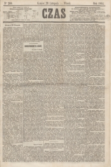 Czas. [R.17], Ner 200 (29 listopada 1864)