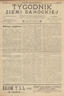 Tygodnik Ziemi Sanockiej. 1911, nr 32