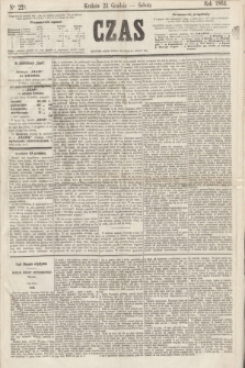 Czas. [R.17], Ner 221 (24 grudnia 1864)