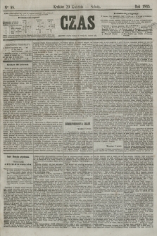 Czas. [R.18], Ner 98 (29 kwietnia 1865)