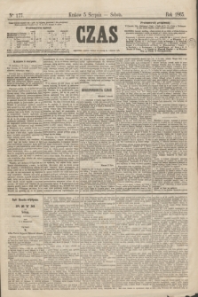 Czas. [R.18], Ner 177 (5 sierpnia 1865)