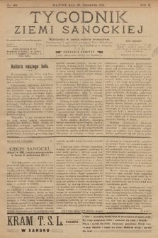 Tygodnik Ziemi Sanockiej. 1911, nr 48