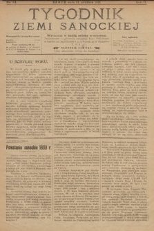 Tygodnik Ziemi Sanockiej. 1911, nr 54