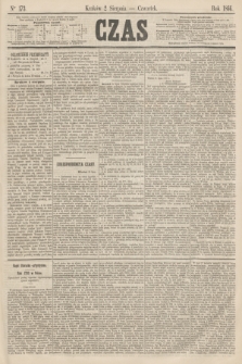 Czas. [R.19], Ner 173 (2 sierpnia 1866) + wkładka