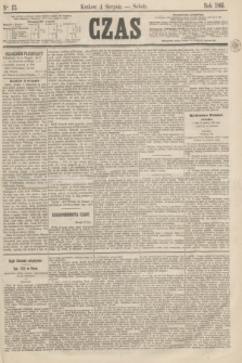 Czas. [R.19], Ner 175 (4 sierpnia 1866)