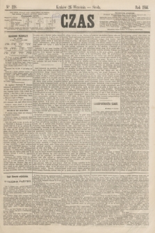 Czas. [R.19], Ner 218 (26 września 1866)