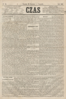Czas. [R.20], Ner 95 (25 kwietnia 1867)
