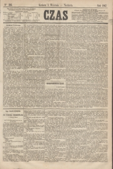 Czas. [R.20], Ner 206 (8 września 1867)