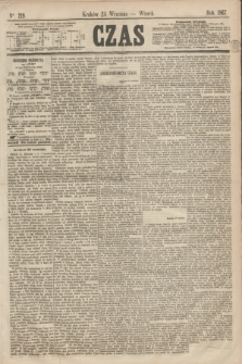 Czas. [R.20], Ner 219 (24 września 1867)