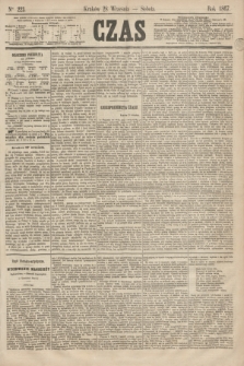 Czas. [R.20], Ner 223 (28 września 1867)