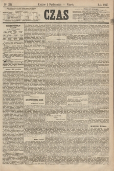 Czas. [R.20], Ner 225 (1 paździenika 1867)