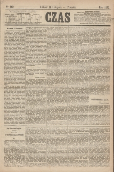 Czas. [R.20], Ner 262 (14 listopada 1867)